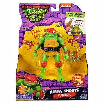 Teenage Mutant Ninja Turtles Ninja Shouts Play Figure - Raphael