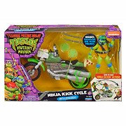 Teenage Mutant Ninja Turtles Ninja Kick Cycle Motorcycle with Leonardo