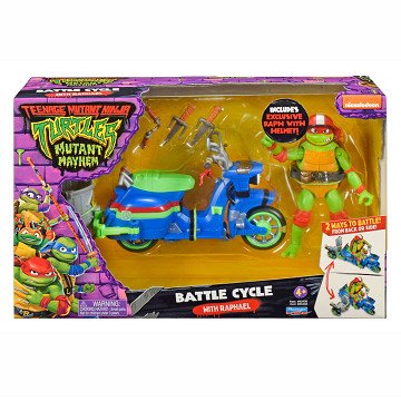 Teenage Mutant Ninja Turtles Battle Cycle Scooter with Raphael