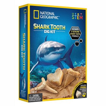 National Geographic Shark Teeth Dig Set