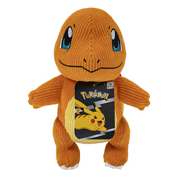 Pokemon Plush Corduroy Stuffed Toy - Charmander, 20cm