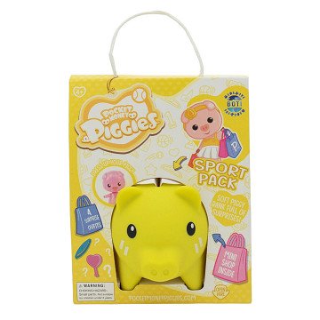 Pocket Money Piggies Spielfigur mit Spardose - Sportpaket