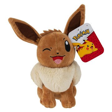 Pokémon Knuffel Pluche - Eevee, 20cm