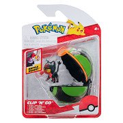 Pokémon Clip 'N' Go Liten & Dusk Ball Playset, 2 pcs.