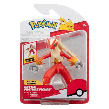 Pokémon-Kampf-Feature-Figur – Blaziken