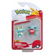 Pokémon Battle Figuren - Gible & Froakie, 2st.