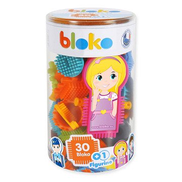 Bloko Nopper Building Blocks with Figure, 31 pcs.