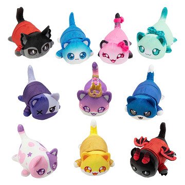 Aphmau & Friends 6 Überraschungs-MeeMeows, Plüschtier , 15 cm