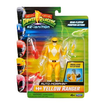Power Rangers Auto Morphin Yellow Ranger