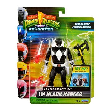 Power Rangers Auto Morphin Black Ranger