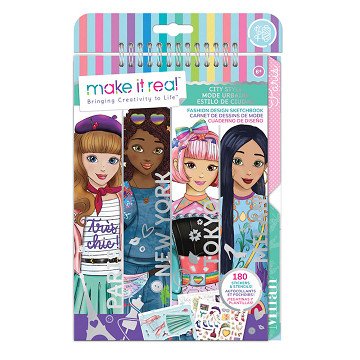 Make it Real - Fashion Design Design Book - City Style