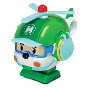 Giocattolo Robot Helly 13 Cm Con Luci Trasformabile - Figura Azione Luminosa Per Bambini