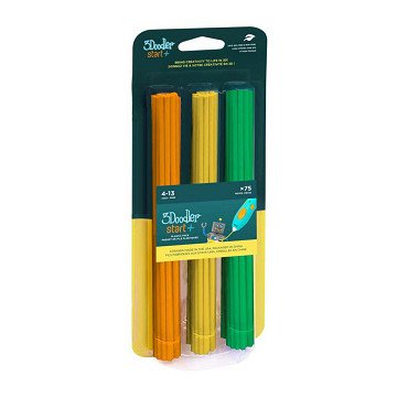 3Doodler Refill Pack Start+ - Orange/Yellow/Green