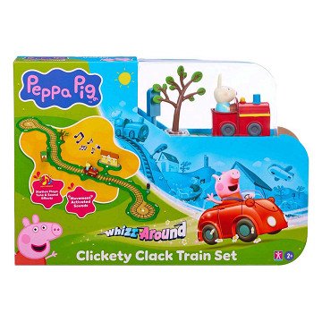 Peppa Pig Whiz Around - Clickety Clack Train Set
