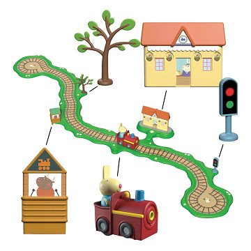 Peppa Pig Whiz Around – Klick-Klack-Eisenbahn-Set