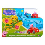 Peppa Pig Whizz Around - Peppa's Rondweg door de Stad Speelset