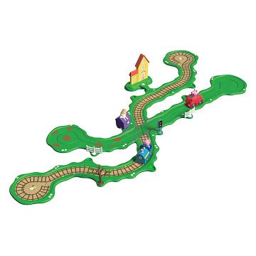 Peppa Pig Whizz Around - Peppa's Rondweg door de Stad Speelset