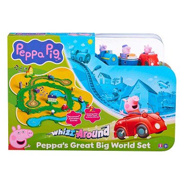 Peppa Pig Whiz Around - Peppa's Great BIG World Set