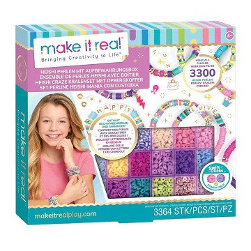 Make it Real – Heishi Craze Perlenset mit Aufbewahrungsbox