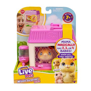 Little Live Pets Mama Surprise Mini-Spielset Hamster