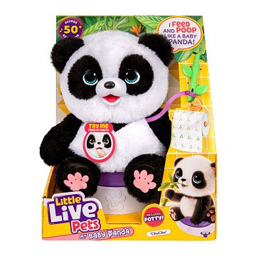 Little Live Pets My Baby Panda ChuChu - Interactive Plush Toy