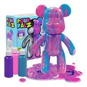 Pour PalZ Berry Blast Beer Pour Paint Set - Incl. 3 Acrylic Paint Colors