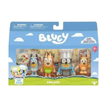 Bluey Dessert Playset - 4 Figures