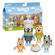 Bluey Dessert Playset - 4 Figures