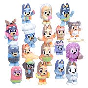 Bluey Fuzzies Collectible Figures Surprise Set