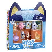 Bluey Mini Collectible Figures Deluxe