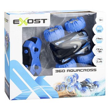 Exost RC 360 AquaCross Remote-Controlled Stunt Car - 1:18