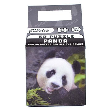 5D Tierpuzzle Panda, 36-tlg.