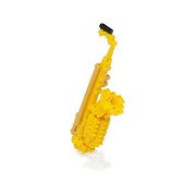 Nano Block Saxophone Building Kit - 120 pcs.