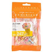 Nano Block Building Set Ice Cream - 140 pcs.