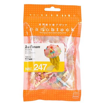 Nano Block Building Set Ice Cream - 140 pcs.