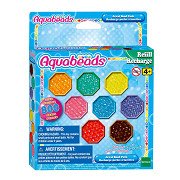 Aquabeads Nachfüllpackung mit Juwelenperlen, 800 Stück.
