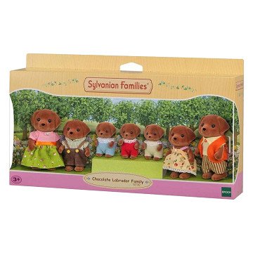 Sylvanian Families 5730 Family Chocolate Labrador
