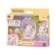 Sylvanian Families 5806 Sleepy Dream Set Brother Sister