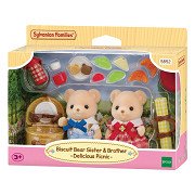 Sylvanian Families 5853 Keks-Bier-Schwester und Bruder - Picknickset