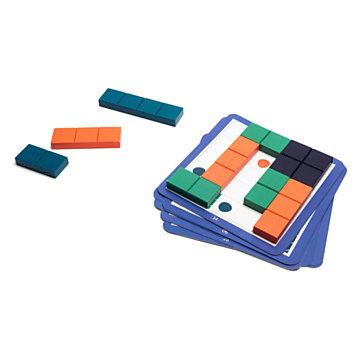 BS Toys Quadratisches Puzzle aus Holz – Formenspiel