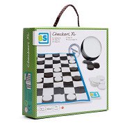 BS Toys Checkers XL Wood - Puzzle Game