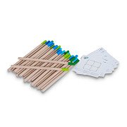 BS Toys Matchstick Puzzle Wood - Educational Children's Play