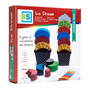 BS Toys Ice Cream Creations Wood - Balance and Stacking Game