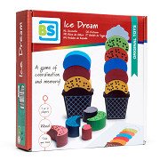 BS Toys Ice Cream Creations Holz – Balance- und Stapelspiel