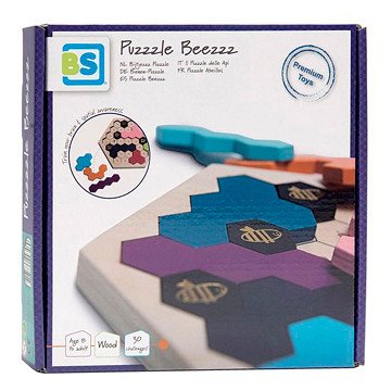 BS Toys Beezzz Puzzle Wood - Children's Game