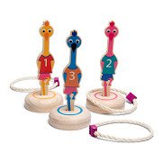 BS Toys Ring Tossing Birds Holz - Wurfspiel