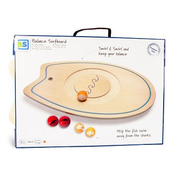 BS Toys Balance Surfboard Holz - Balancespiel