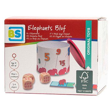 BS Toys Elephant Bluff - Children's Game