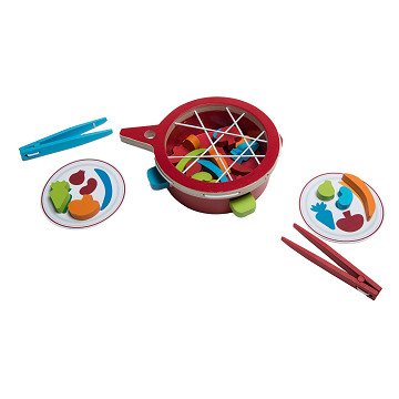 BS Toys Match The Veggie Holz-Gemüsespiel, 30-tlg.