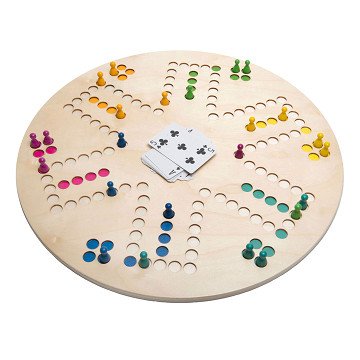 BS Toys Wooden Keezen Game